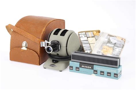 steel minox slide boxes|Projectors .